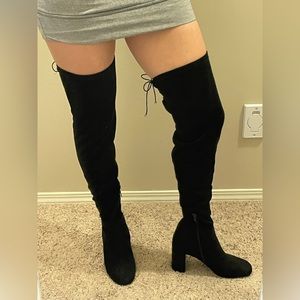 Over the knee boots